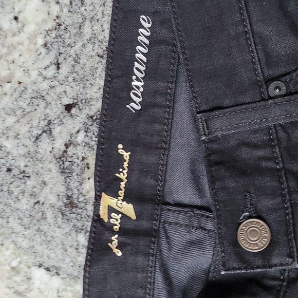 7 For All Mankind sz 27x32 Roxanne Jeans - Picture 4 of 17